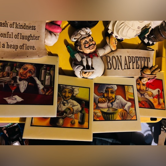 Fat Chef Vintage (original) Kitchenen Decor - Picture 2 of 6